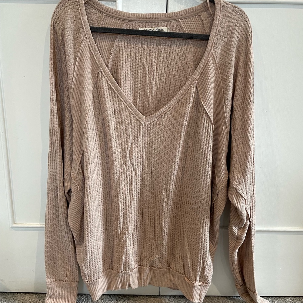 Free People Tan Top